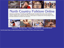 Tablet Screenshot of northcountryfolklore.org